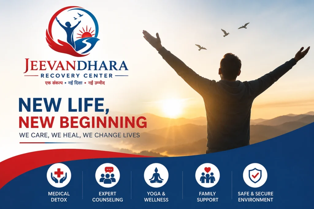Nasha Mukti Kendra Patna offering residential addiction treatment, medical detox, counseling, and recovery support